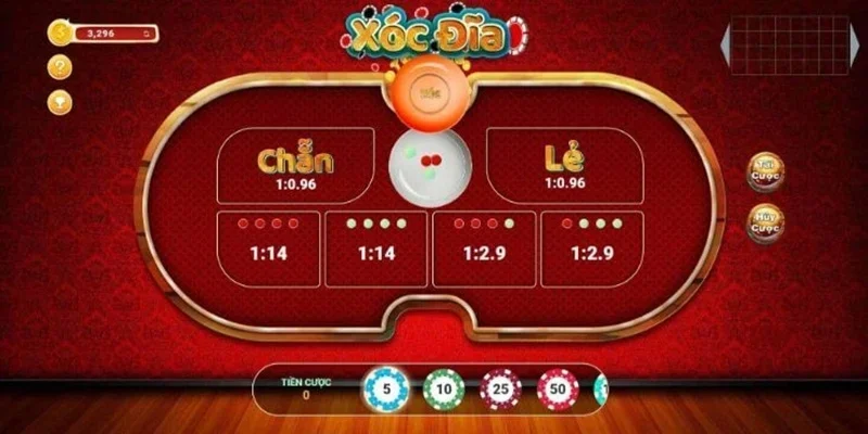 Xóc đĩa trực tuyến có đa dạng mức cược phù hợp với nhiều đối tượng người chơi