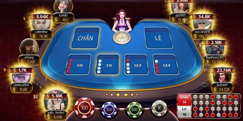 Thao tác đặt odds xóc đĩa hay giao dịch đều diễn ra tích tắc