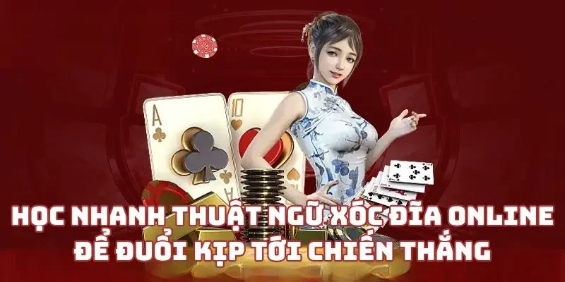Học nhanh thuật ngữ xóc đĩa online để đuổi kịp tới chiến thắng
