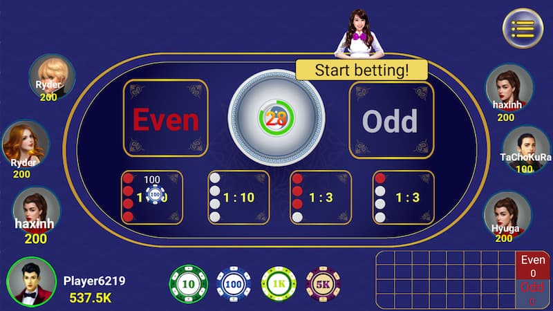 Tải game xóc đĩa android Các tính năng nổi bật khi tải game xóc đĩa android