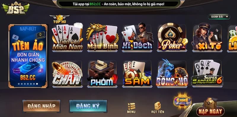 B52club Giới thiệu tổng quan về B52club