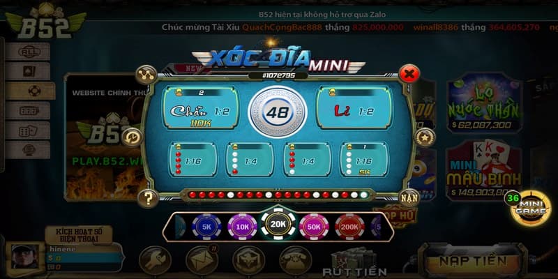 B52club Hướng dẫn chi tiết cách chơi xóc đĩa tại B52club